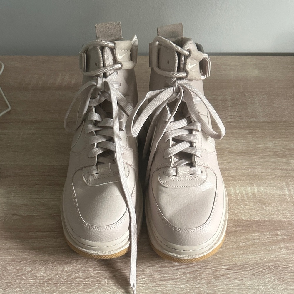Nike Women's Beige High-Top Sneakers